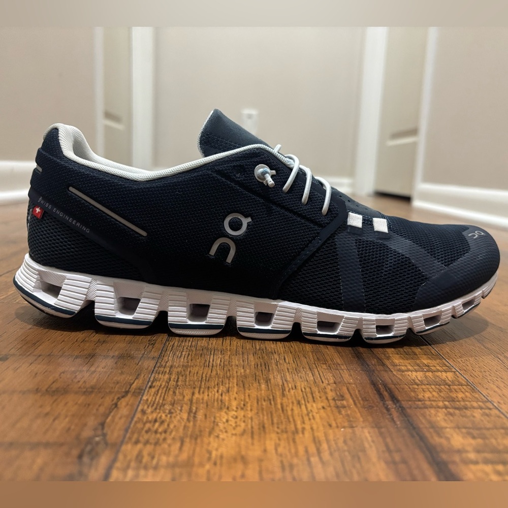 On Running Cloud 5 Midnight Blue Running Shoe Men’s Size 9 - Picture 8 of 11